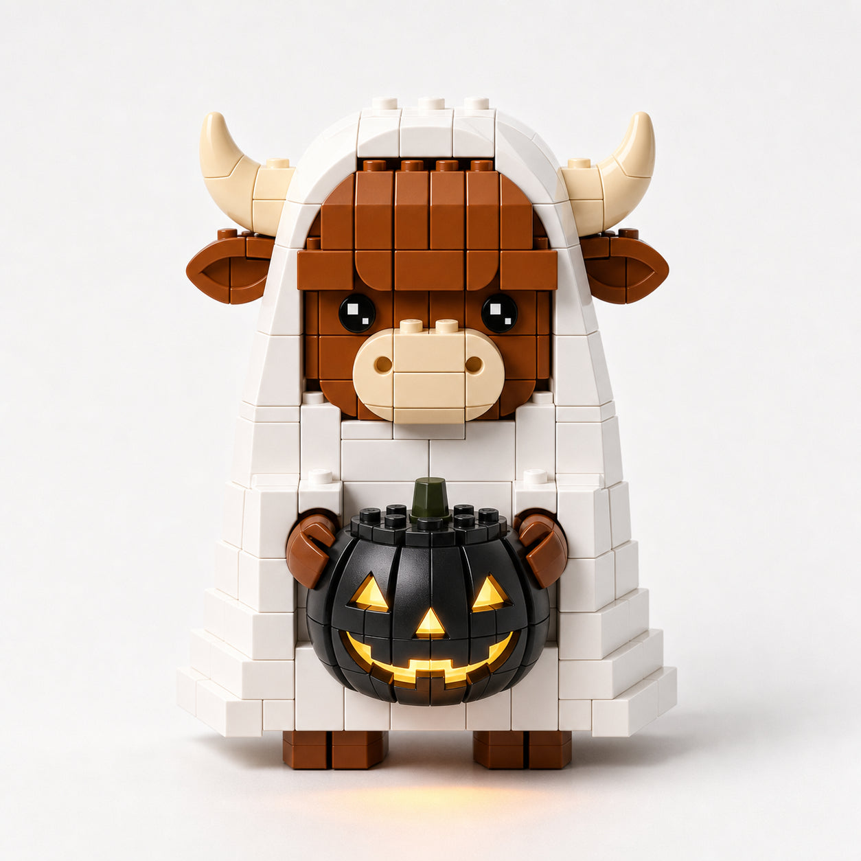 2026 Limited Edition--Scottish Highland Cow Bagpiper Brick Set