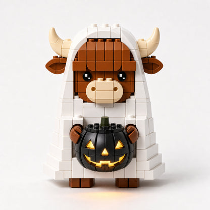 2026 Limited Edition--Scottish Highland Cow Bagpiper Brick Set