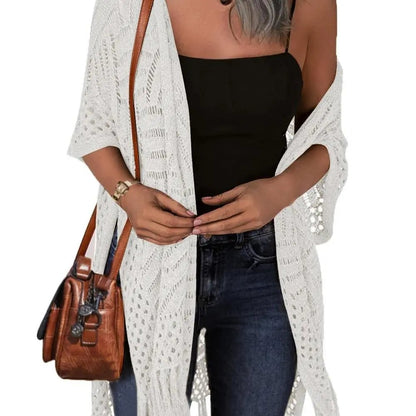 🔥Limited Time 49% Off✨Womens Knit Cardigan Oversized Open Front Outwear