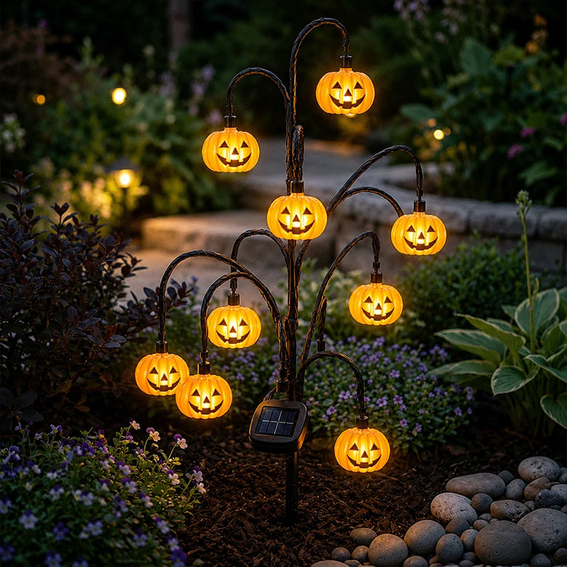 🔥50% Off Last Day -🎃 Halloween Solar Tree Stump Light