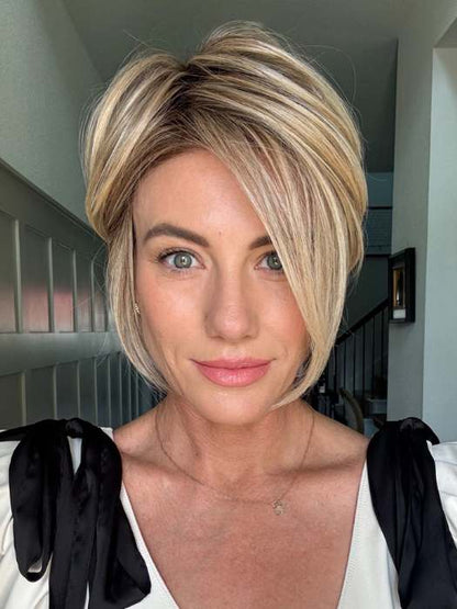 🔥 Summer Sale Natural-Looking Short Wig With Flattering Volume & Adjustable Comfort Fit