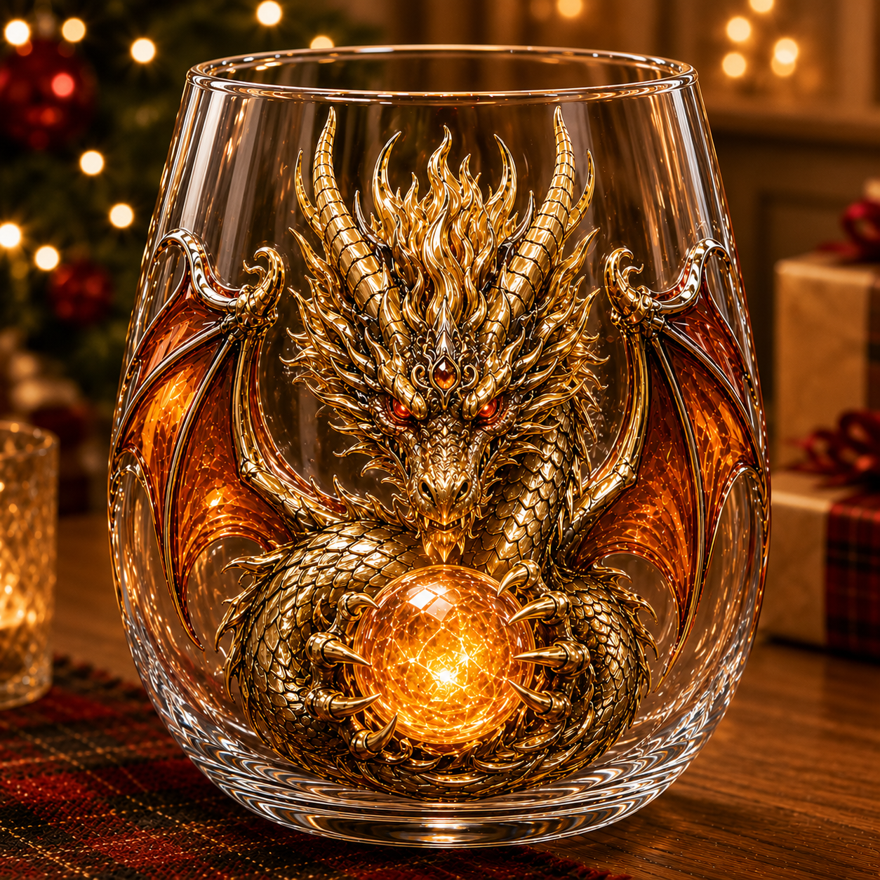🟡 Golden Sacred Flame Dragon