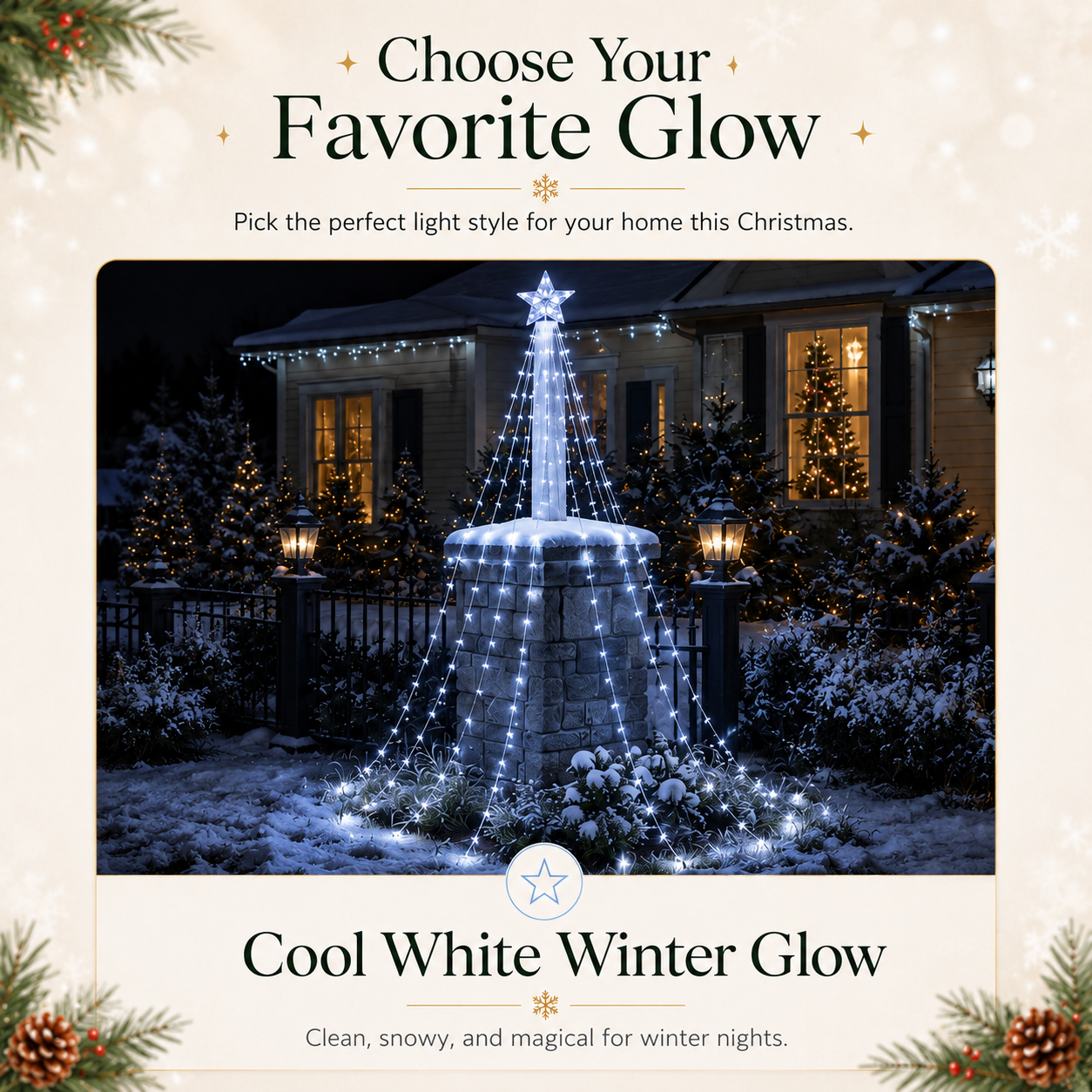 🌠Cool White Winter Glow🌠
