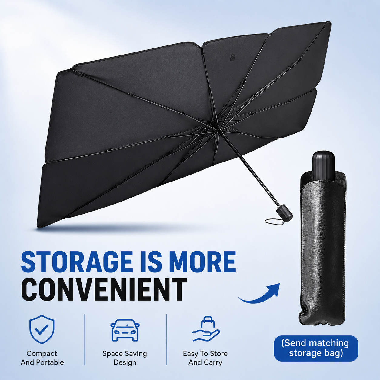 ❤️LAST DAY SALE 50% OFF!!💕The SunShade Foldable Heat Protector for Summers