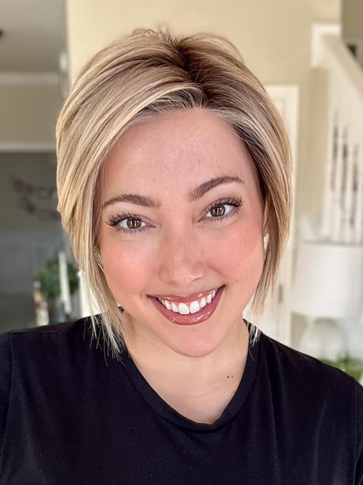🔥 Summer Sale Natural-Looking Short Wig With Flattering Volume & Adjustable Comfort Fit