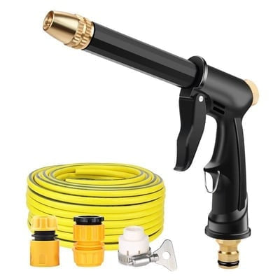 ⭐H2 Long Spray Gun + 3 Connectors + 16.5FT(5m) Hose