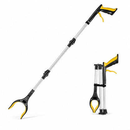 ⭐⭐⭐⭐⭐43" Extra Long Grabber Reacher Tool – Heavy Duty with 360° Rotating Jaw & Magnets