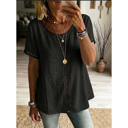 🎁New Arrivals🔥Women's Casual Bohemian Style Hollow-Out Top